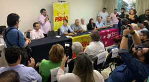 Em clima de união, PSB filia pré-candidato a prefeito de Corumbá