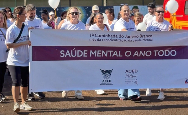 Liandra participa da 1ª Caminhada Janeiro Branco