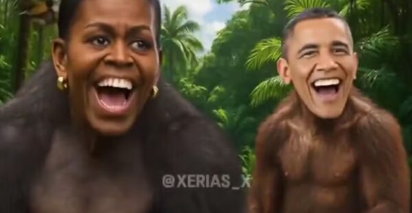 Trump publica vídeo racista com Obama e Michelle como macacos