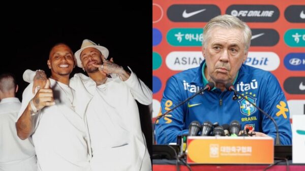 Ancelotti desabafa sobre “amigos” que defendem Neymar na seleção