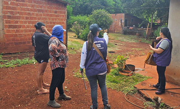 Mutirão contra epidemia de chikungunya nas aldeias vistoria 1.513 moradias em 2 dias