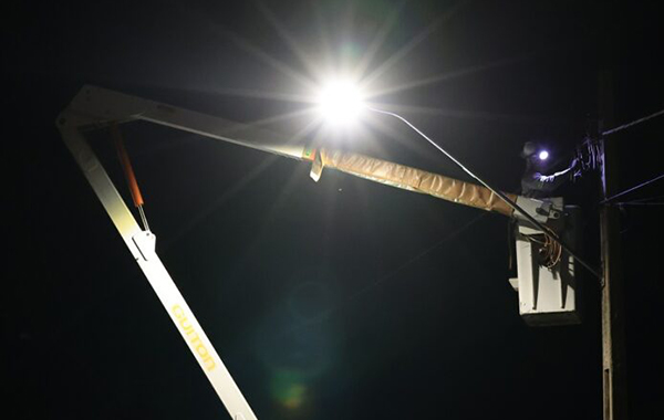 Prefeitura inicia processo de modernização da iluminação pública de Dourados