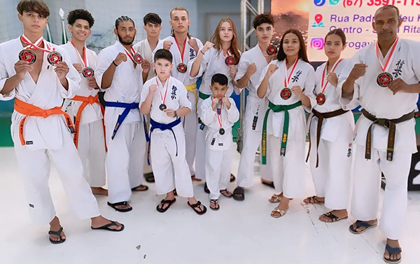 Dourados realiza campeonato de karatê neste sábado no Ginásio Municipal