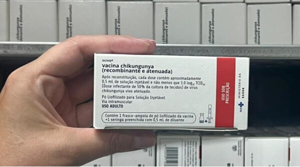 Mato Grosso do Sul recebe 46,5 mil doses da vacina contra a Chikungunya