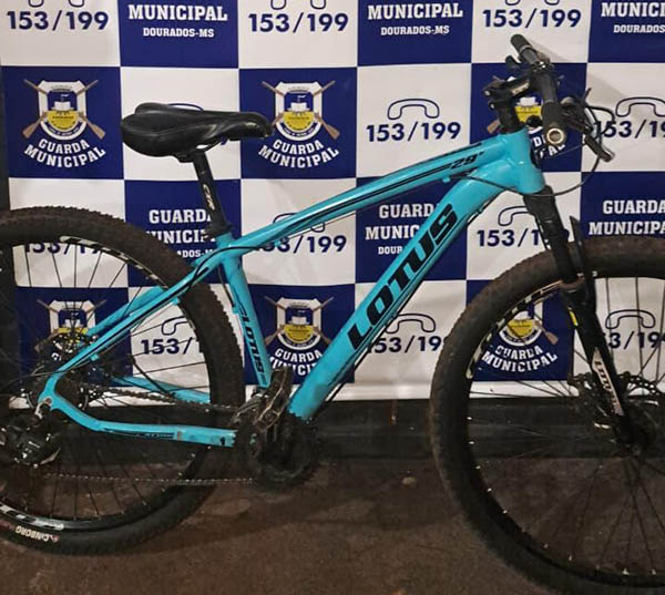 Guarda Municipal recupera bicicleta furtada em Dourados