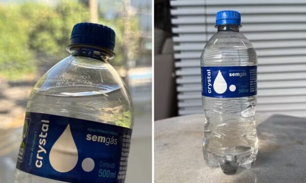 Anvisa manda recolher lote de água Crystal por presença de bactéria