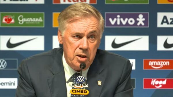Ancelotti confirma titulares da Seleção com dupla do Timão