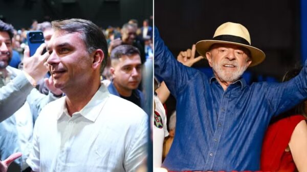 Quaest, 2º turno: Flávio tem 45%; Lula, 44%; candidatos estão em empate técnico